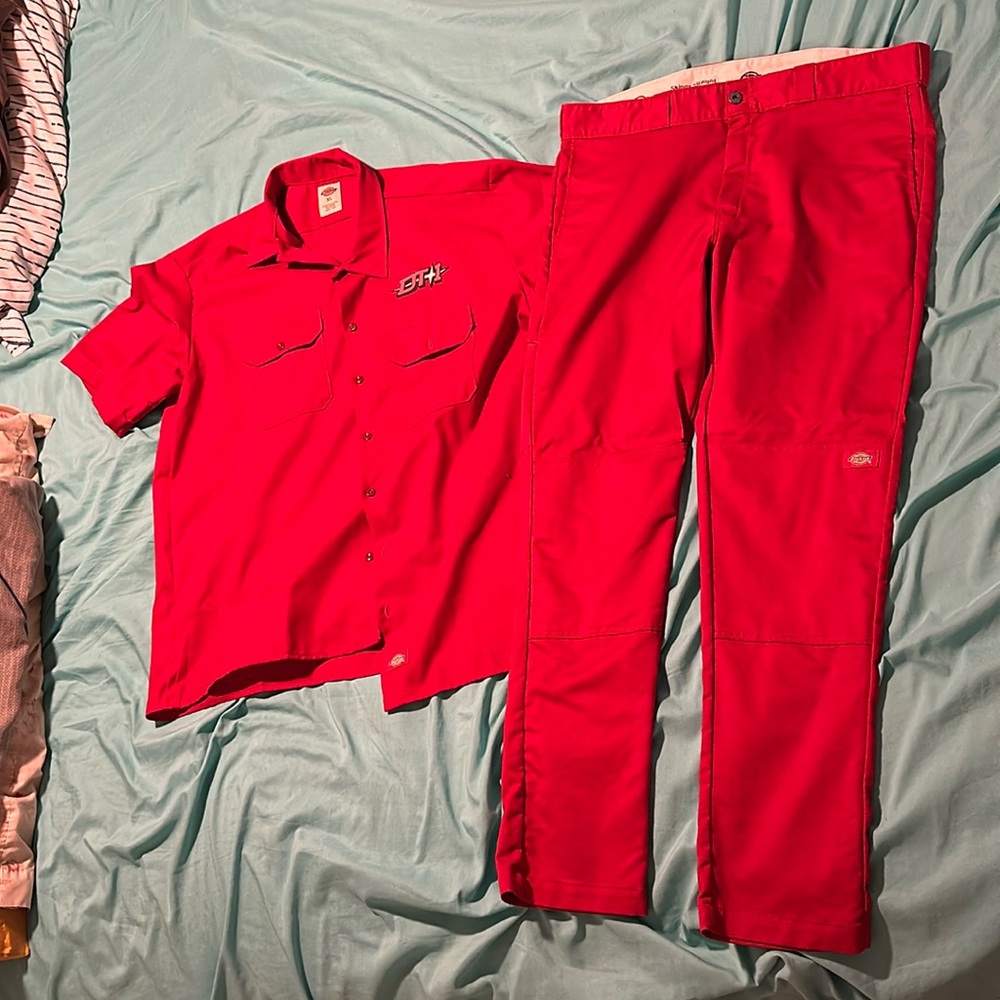 Red Dickies Outfit